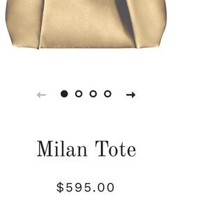 Milan Tote in Tan
